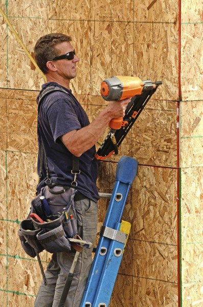 Pal.-Abnahme! 15 mm, OSB-3 Verlegeplatte, Nut/Feder, Contiface